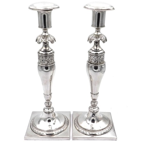 Paar biedermeier silber - paar,