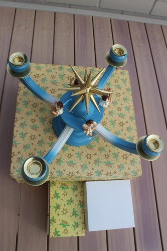 Blank adventsleuchter mit - adventsleuchter,