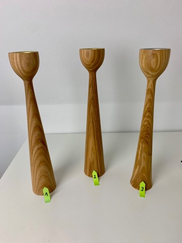 Moderne kerzenleuchter holz - moderne,