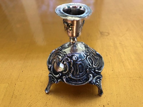 Silber kleiner kerzenleuchter - kleiner,