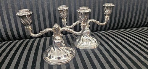 Silber kerzenleuchter 830 er - kerzenleuchter,