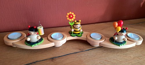 Tischleuchter schlange natur - schlange,