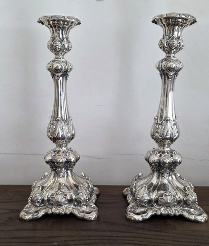 Paar opulente silber 800er - silber,