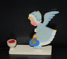 DDR Holz Engel mit Stern